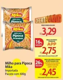 Atacadão Milho para Pipoca Mika oferta