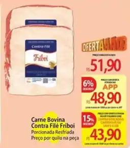 Atacadão Carne Bovina Contra Filé Friboi oferta