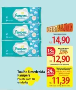 Atacadão Toalha Umedecida Pampers oferta