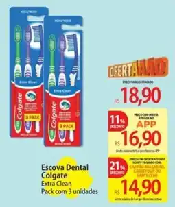 Atacadão Escova Dental Colgate Extra Clean oferta