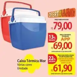 Atacadão Caixa Térmica Mor Várias cores oferta