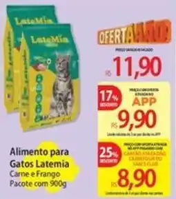 Atacadão Alimento para Gatos Latemia Carne e Frango oferta