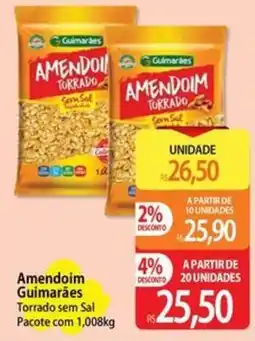 Atacadão Amendoim guimarães torrado sem sal oferta