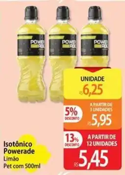 Atacadão Isotônico Powerade Limão oferta