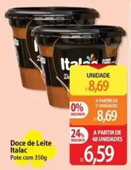 Atacadão Doce de Leite Italac oferta