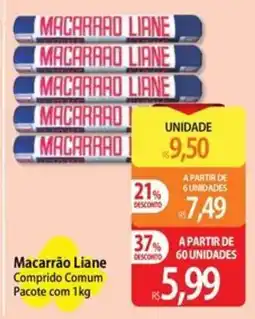 Atacadão Macarrão Liane oferta
