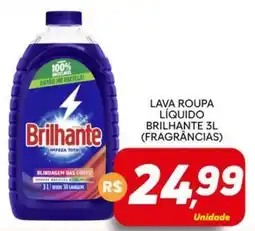Supermercado Bem Barato Lava roupa liquido brilhante 3l (fragrancias) oferta