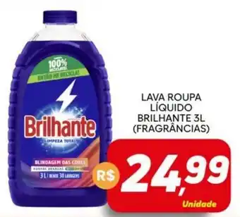 Lava roupa liquido brilhante 3l (fragrancias)