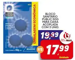 Supermercado Bem Barato Bloco sanitário public oferta