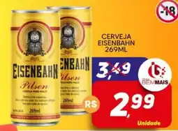 Supermercado Bem Barato Cerveja eisenbahn oferta