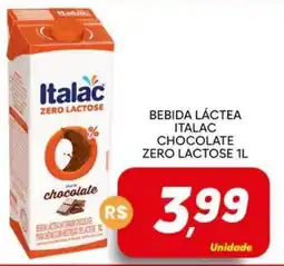Supermercado Bem Barato Bebida láctea italac chocolate zero lactose oferta