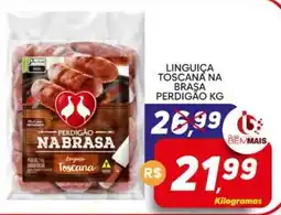 Supermercado Bem Barato Linguiça Toscaná na Braça oferta