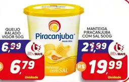 Supermercado Bem Barato Manteiga piracanjuba com sal oferta