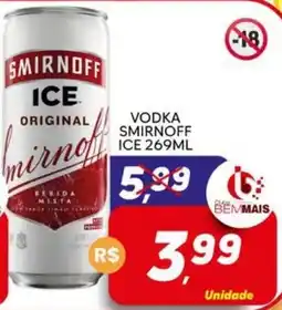 Supermercado Bem Barato Vodka smirnoff ice oferta