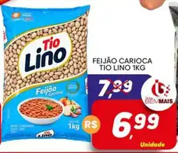 Supermercado Bem Barato Feijão carioca tio lino oferta