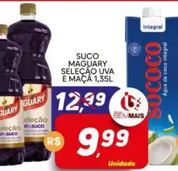 Supermercado Bem Barato Suco maguary seleção uva e maçã oferta