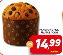 Supermercado Bem Barato Panetone poli frutas oferta