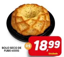 Supermercado Bem Barato Bolo seco de fubá oferta