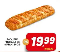 Supermercado Bem Barato Baguete folhada de queijo oferta