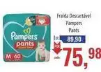 Supermercados BH Pampers - fralda descartável oferta