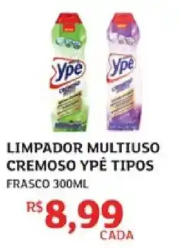 Assaí Atacadista Limpador multiuso cremoso ypé tipos oferta