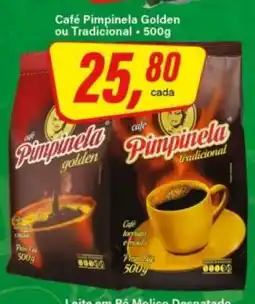 Rede Supermarket Café Pimpinela Golden ou Tradicional oferta