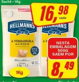 Rede Supermarket Hellmann's A Verdadeira Maionese oferta