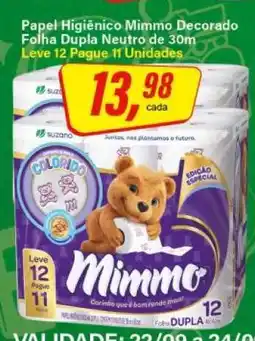 Rede Supermarket Papel Higiênico Mimmo Decorado oferta