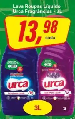 Rede Supermarket Lava Roupas Líquido Urca Fragrâncias oferta
