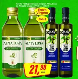 Rede Supermarket Azeite Português Extra Virgem Alma Lusa ou Nucete Clássico Vidro - 500ml oferta