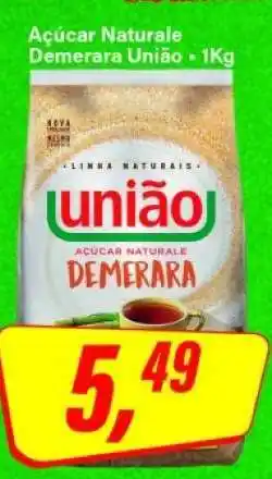 Rede Supermarket Açúcar Naturale Demerara União oferta