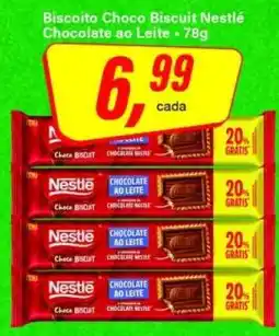 Rede Supermarket Biscoito Choco Biscuit Nestlé oferta