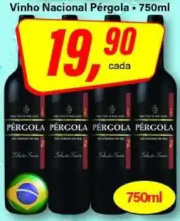 Rede Supermarket Vinho Nacional Pérgola - 750ml oferta