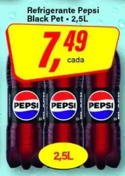 Rede Supermarket Refrigerante Pepsi Black Pet - 2,5L oferta