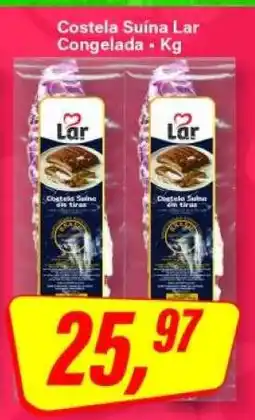 Rede Supermarket Costela Suína Lar oferta
