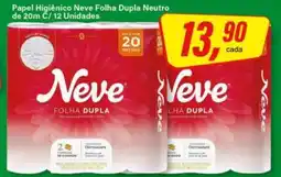 Rede Supermarket Papel Higiênico Neve Folha Dupla Neutro oferta