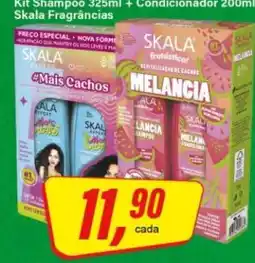 Rede Supermarket Kit Shampoo 325ml + Condicionador 200ml oferta