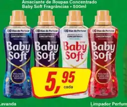 Rede Supermarket Amaciante de Roupas Concentrado Baby Soft Fragrâncias oferta