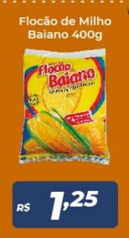 Flocao de Milho Baiano 400g