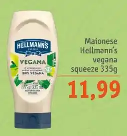 Sonda maionese hellmann's vegana squeeze oferta