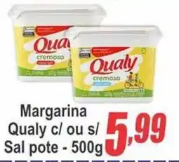 Serrano Supermercado Margarina Qualy c/ ou s/ Sal oferta