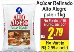 Serrano Supermercado Açúcar refinado alto alegre oferta