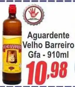 Serrano Supermercado Aguardente Velho Barreiro oferta