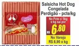 Serrano Supermercado Salsicha Hot Dog Congelada Perdigão oferta