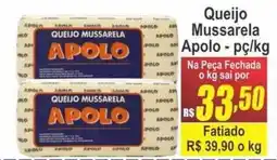 Serrano Supermercado Queijo mussarela apolo oferta