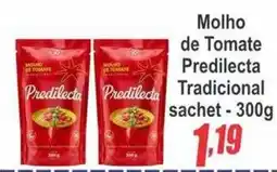 Serrano Supermercado Molho de tomate predilecta tradicional oferta