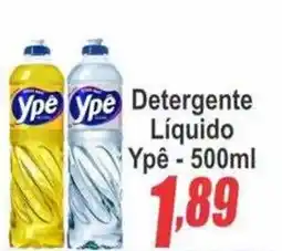 Serrano Supermercado Detergente Líquido Ypê oferta