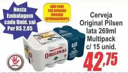 Serrano Supermercado Cerveja Original Pilsen oferta