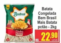 Serrano Supermercado Batata congelada bem brasil mais batata oferta