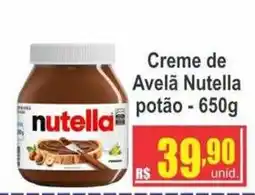 Serrano Supermercado Creme de Avelã Nutella oferta